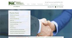 Desktop Screenshot of kkc-law.com